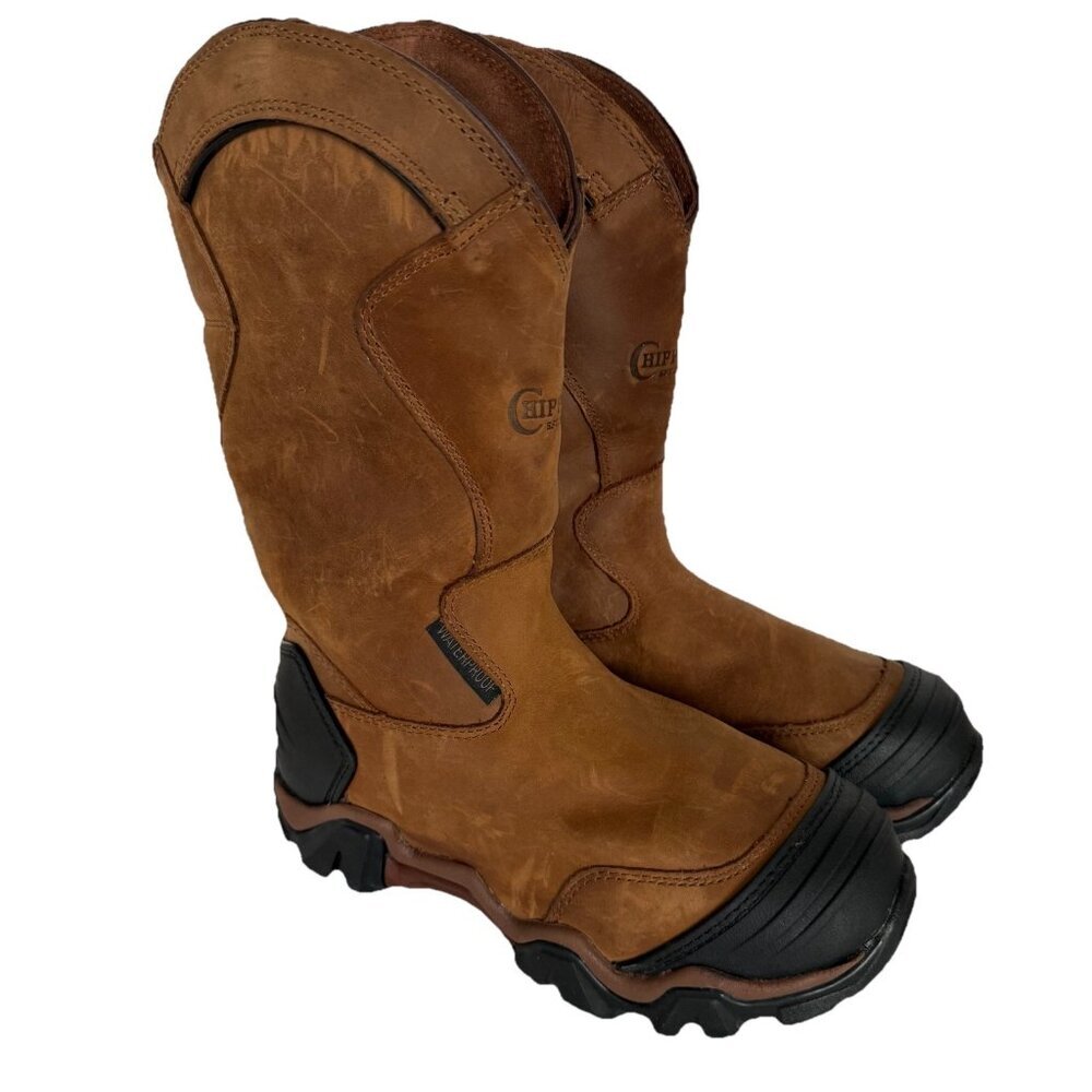 Chippewa Cross Terrain 12” Pull On Waterproof Composite Toe Work Women Sz 6 NEW